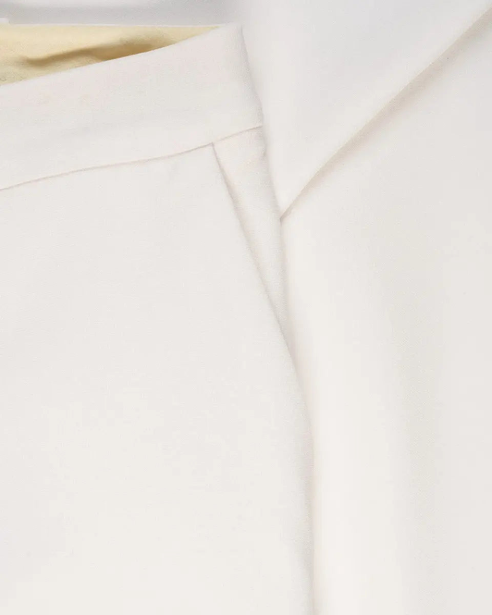 Altuzarra Indiana Optic White double-breasted blazer jacket & Todd Optic White pants