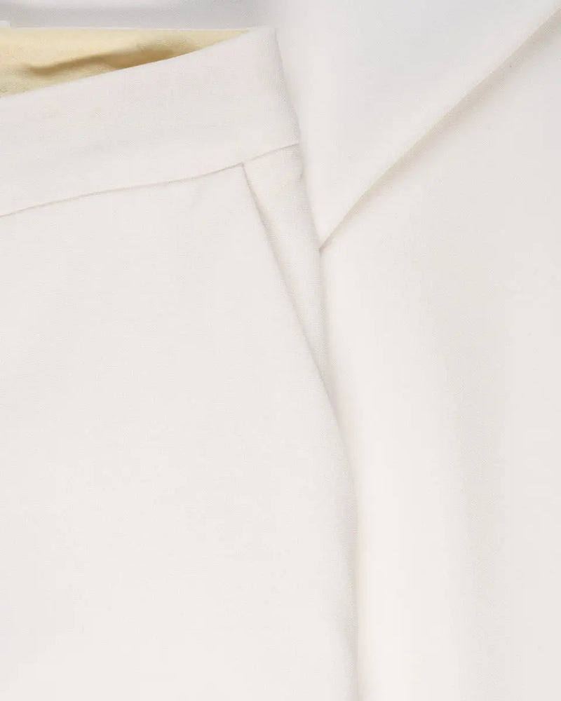 Altuzarra Indiana Optic White double-breasted blazer jacket & Todd Optic White pants thumbnail