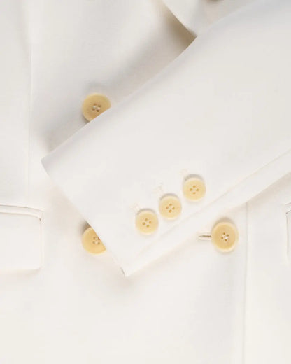 Altuzarra Indiana Optic White double-breasted blazer jacket & Todd Optic White pants ALTUZARRA