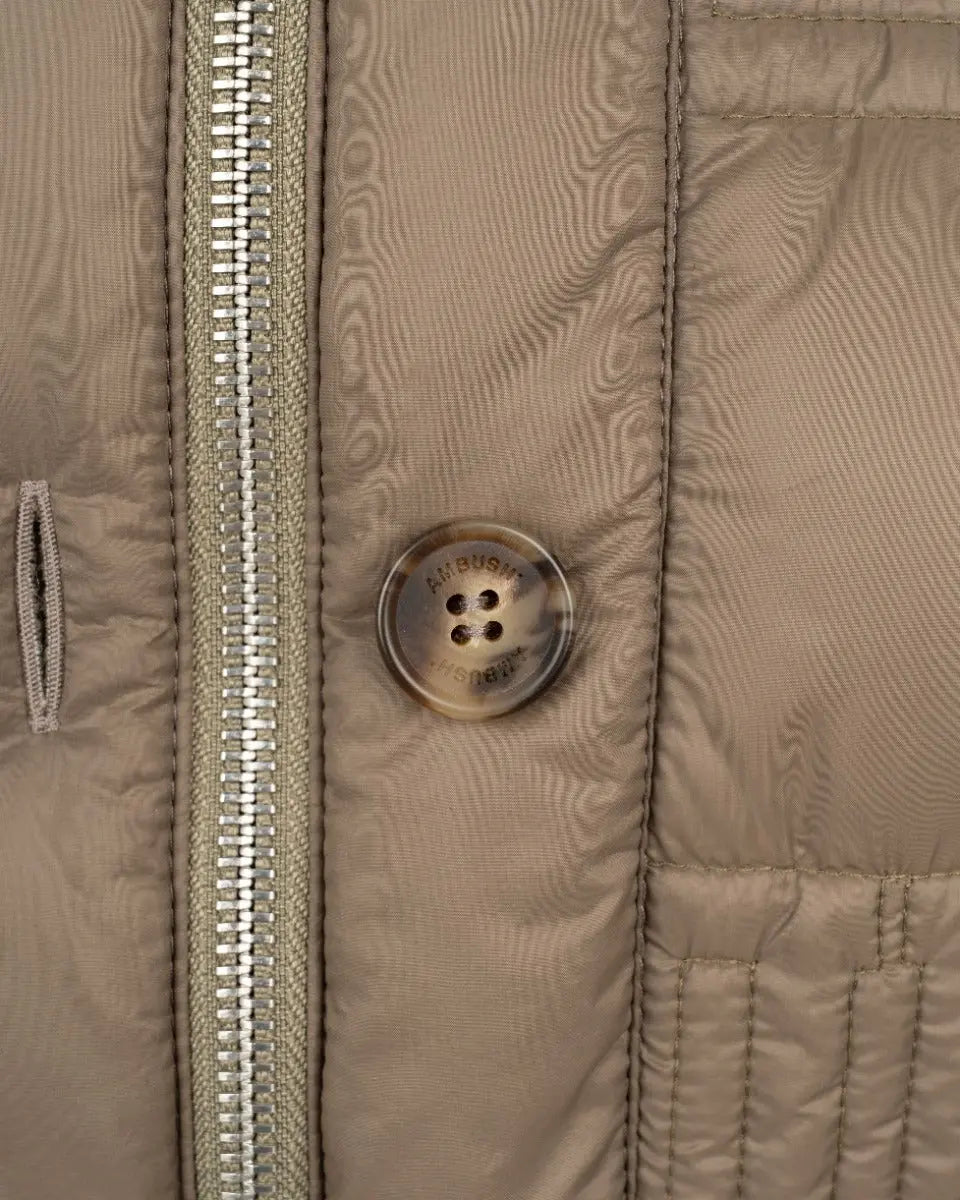 Ambush monogram quilted puffer jacket