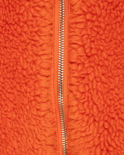 Ambush sherpa fleece orange jacket AMBUSH