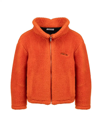 Ambush sherpa fleece orange jacket AMBUSH