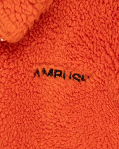 Ambush sherpa fleece orange jacket AMBUSH