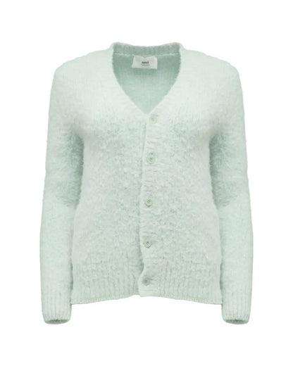 Ami Alexandre Mattiussi baby alpaca cardigan sweater Ami Alexandre Mattiussi