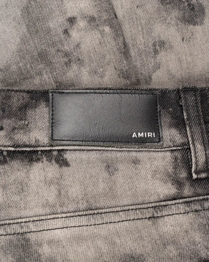Amiri bleached distressed skinny denim pants Amiri