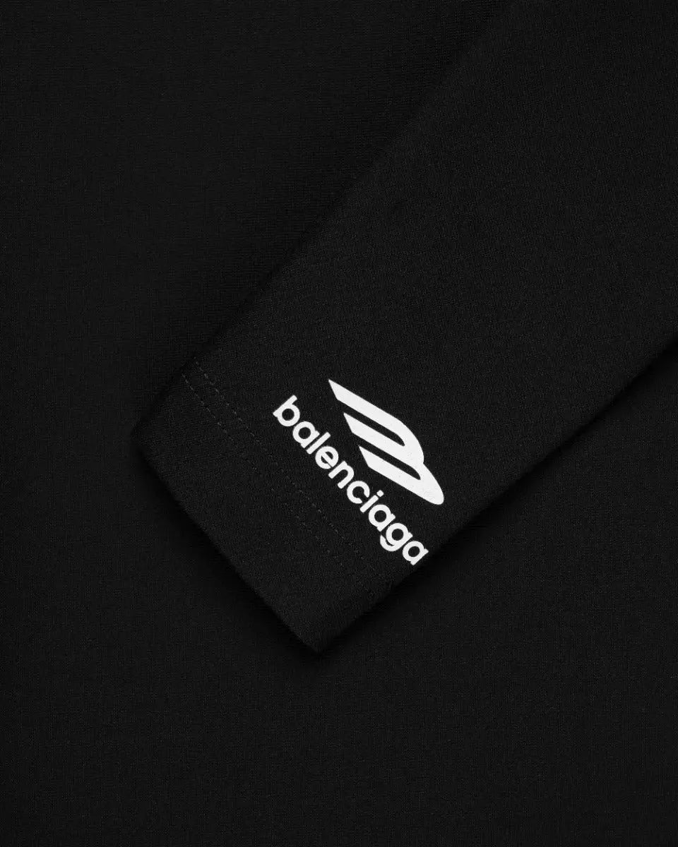 Balenciaga 3B high neck fitted long sleeve top