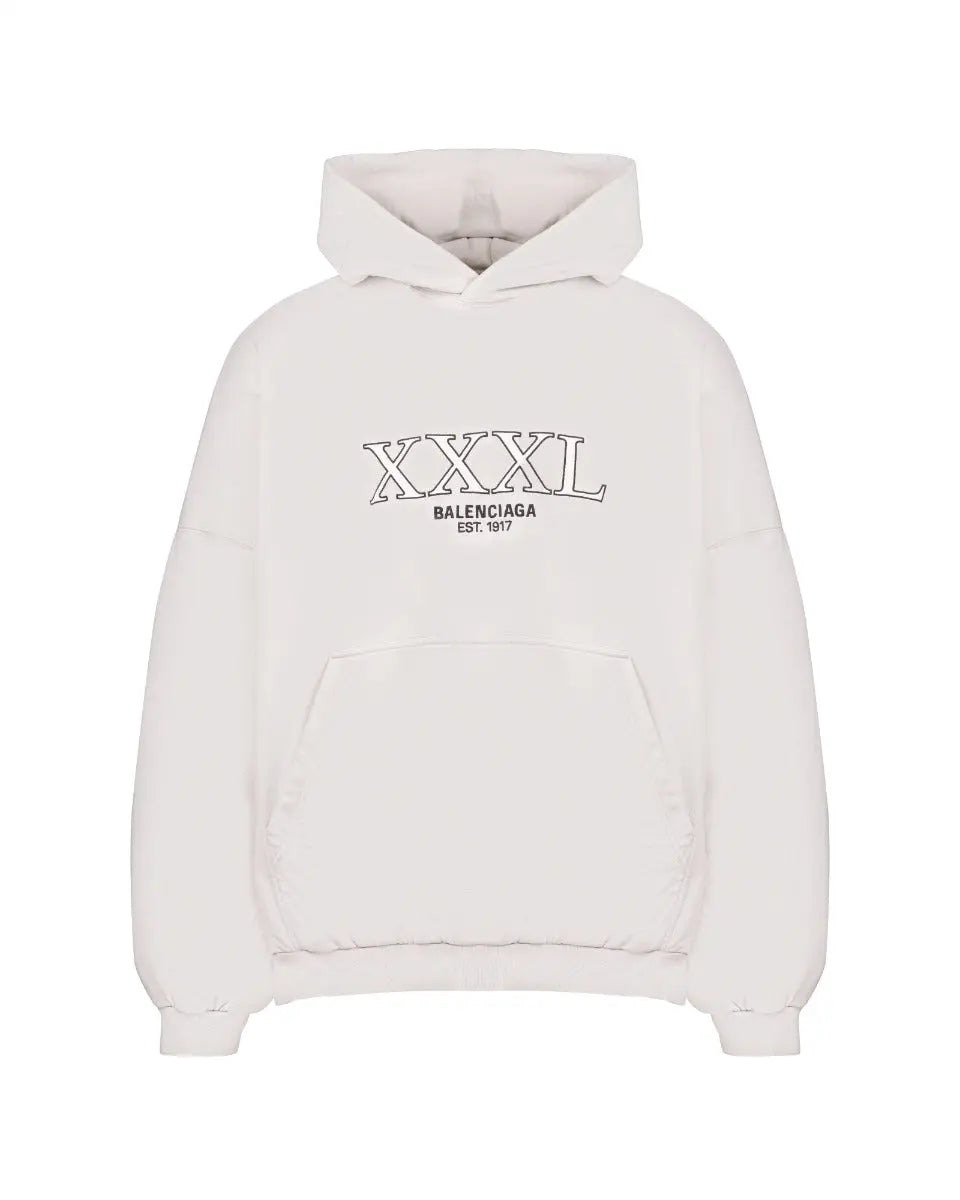 Balenciaga "XXXL" logo oversized hoodie Balenciaga