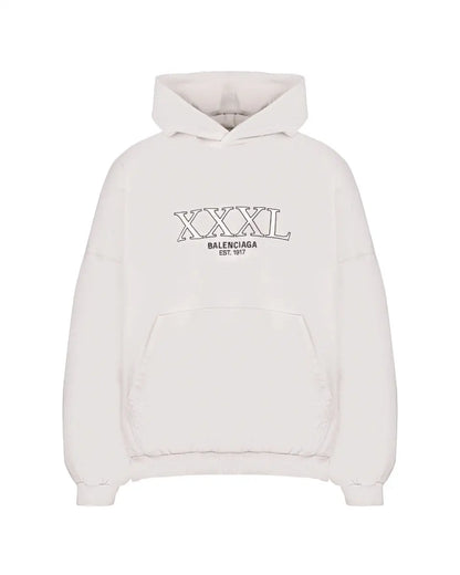 Balenciaga "XXXL" logo oversized hoodie Balenciaga