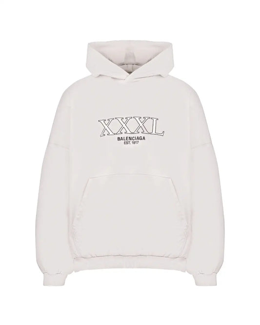 Balenciaga "XXXL" logo oversized hoodie Balenciaga
