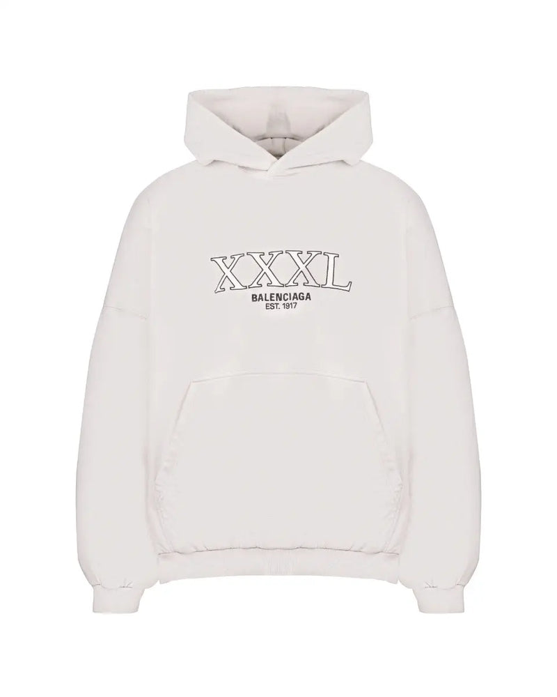 Balenciaga "XXXL" logo oversized hoodie thumbnail