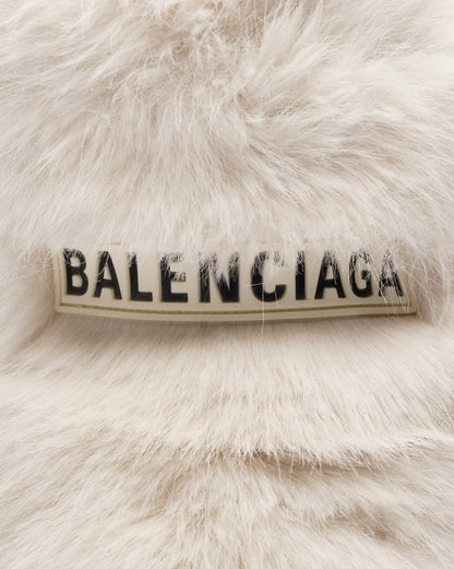Balenciaga Alaska faux fur snow boots Balenciaga