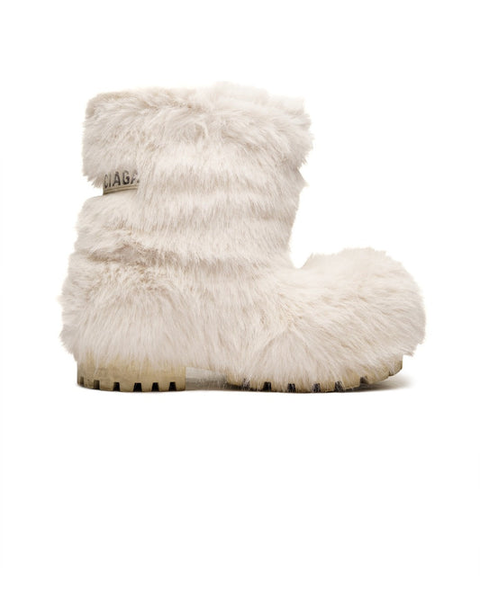 Balenciaga Alaska faux fur snow boots Balenciaga