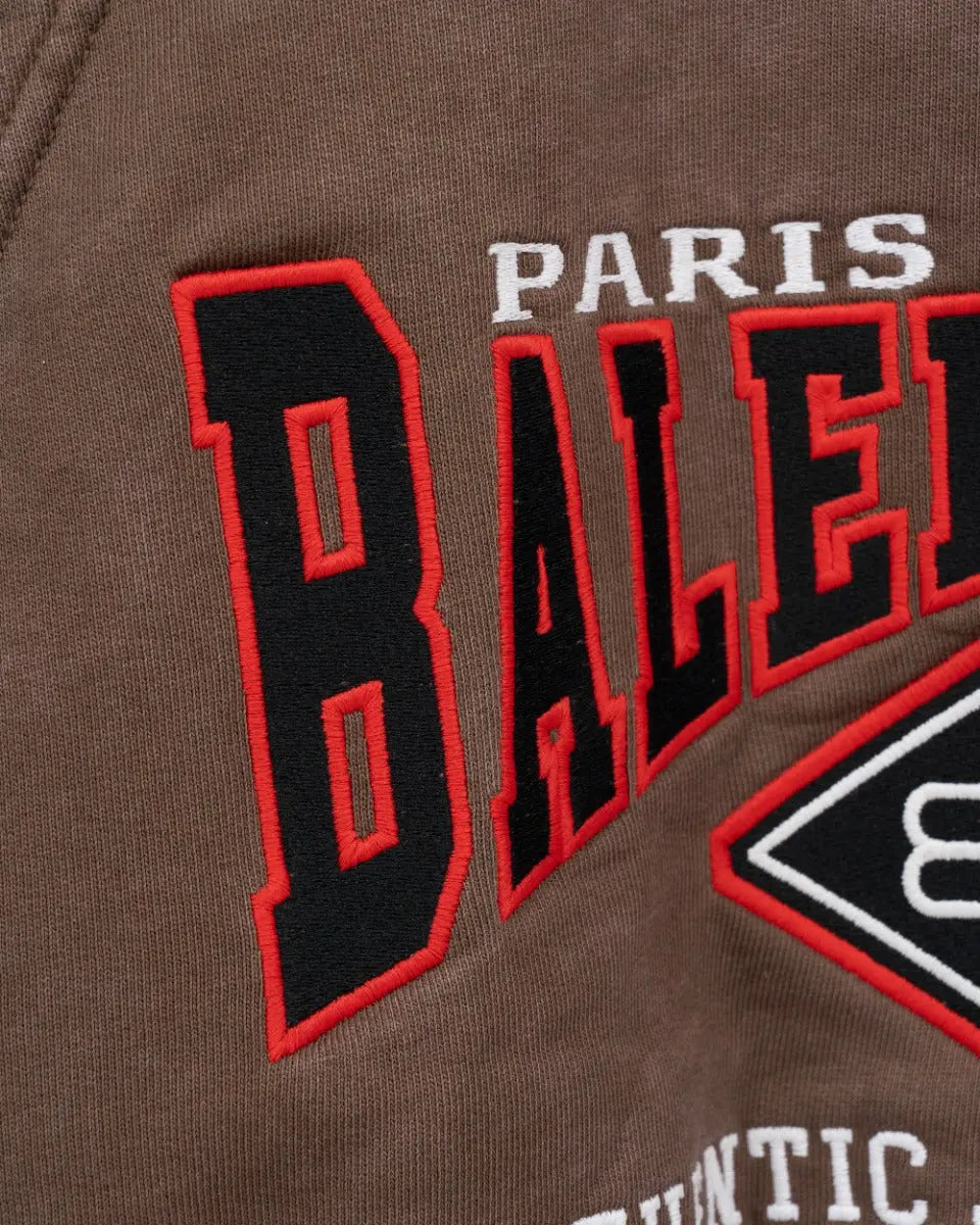 Balenciaga BB "Authentic Jersey Apparel" oversized hoodie