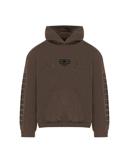 Balenciaga BB embroidered logo hoodie Balenciaga