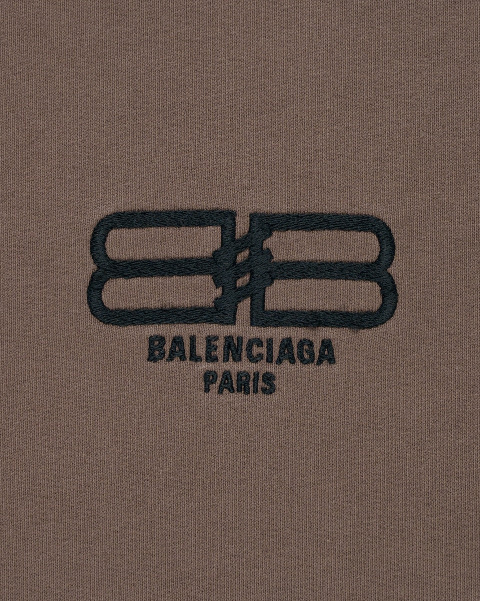Balenciaga BB embroidered logo hoodie Balenciaga