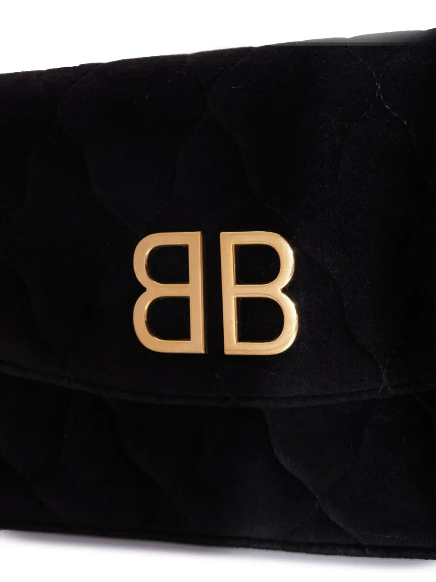Balenciaga BB Wallet on Chain velvet quilted bag Balenciaga
