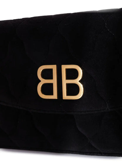 Balenciaga BB Wallet on Chain velvet quilted bag Balenciaga