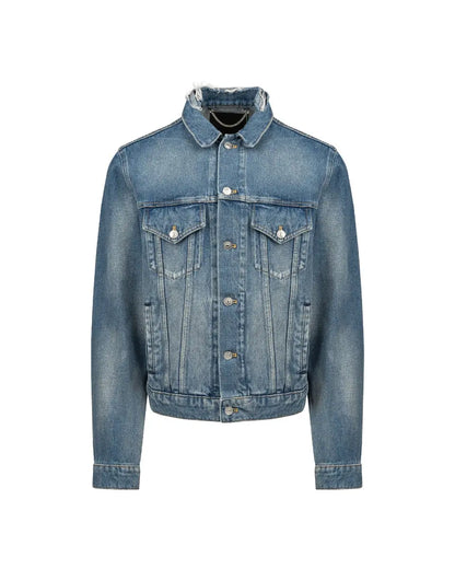 Balenciaga Bernie Sanders "2017" logo denim jacket Balenciaga