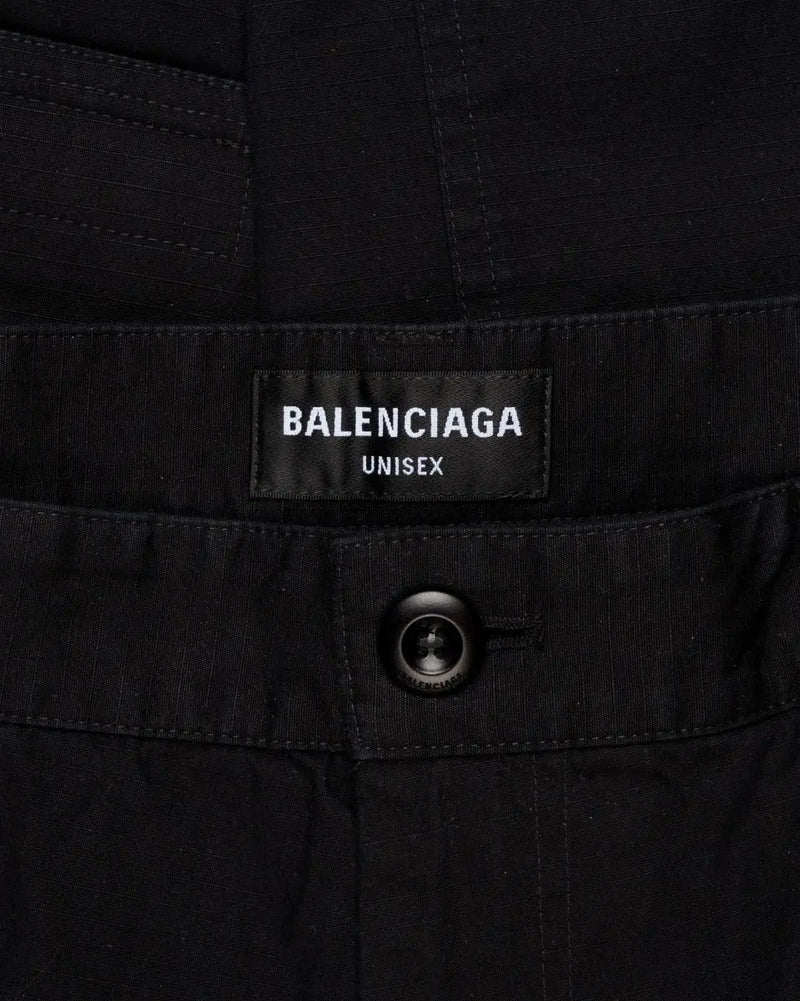 Balenciaga black cargo pants thumbnail