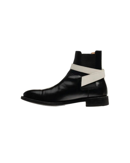 Balenciaga Twins Chelsea glazed calfskin ankle boots Balenciaga