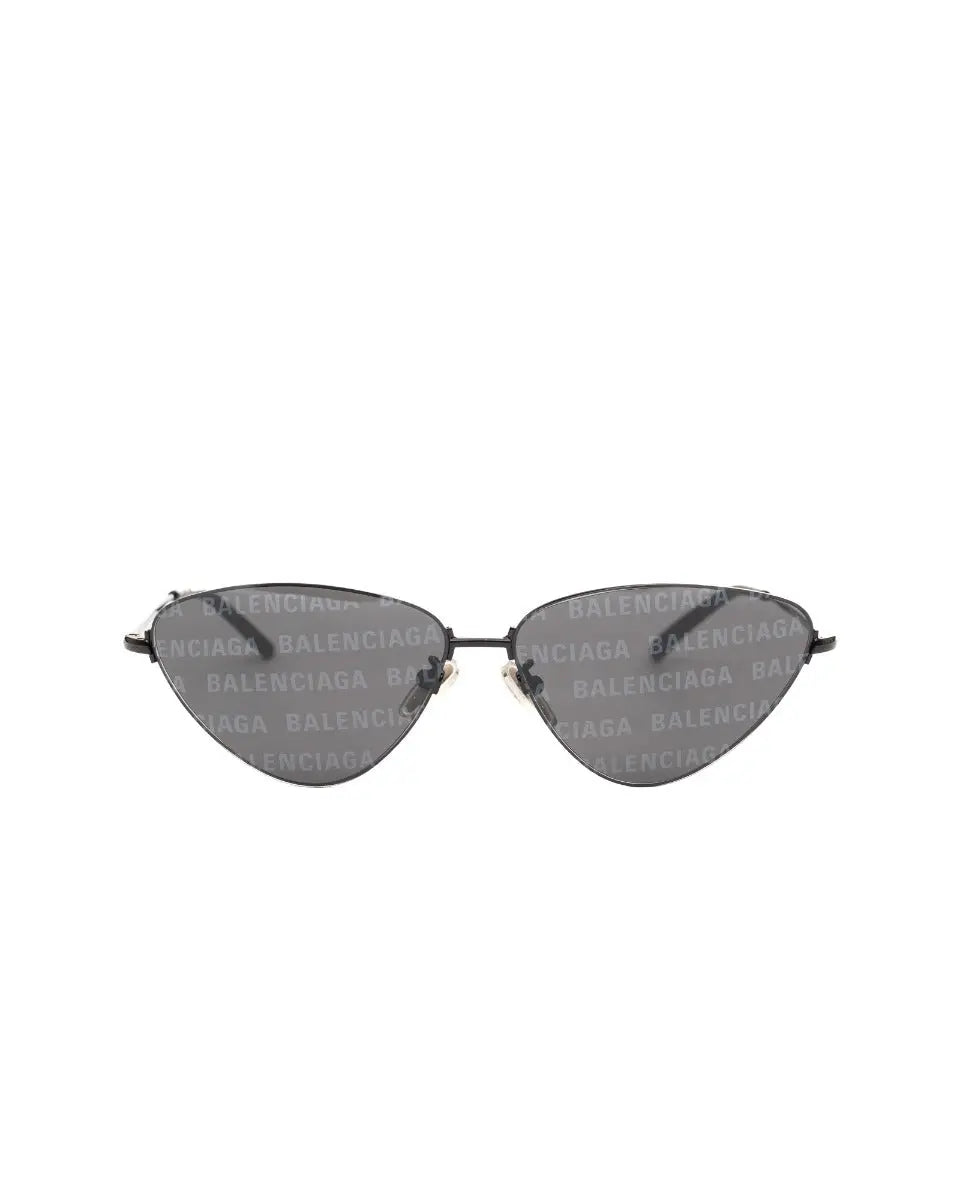 Balenciaga Cat-eye monogram lens sunglasses