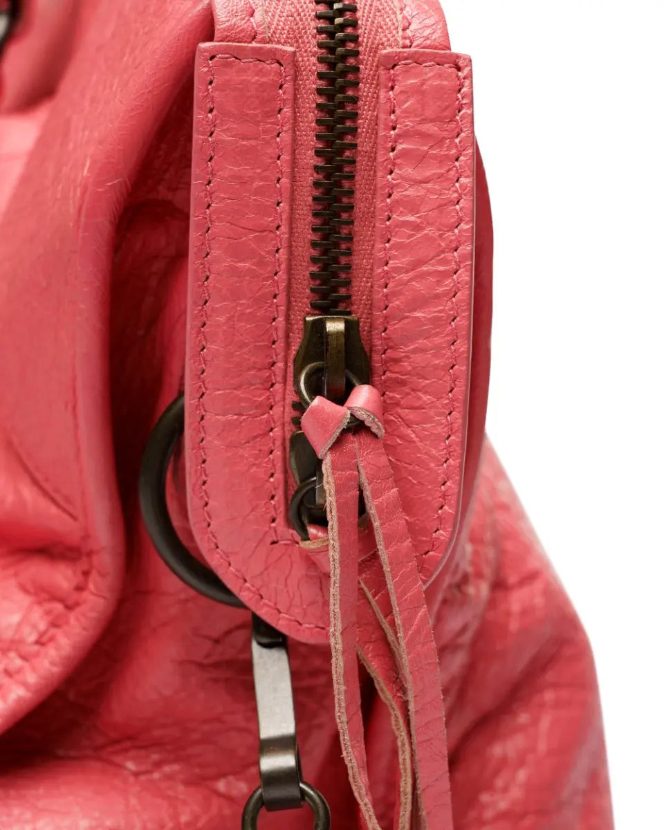Balenciaga City Extra Large pink leather bag