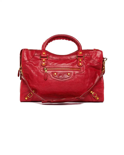 Balenciaga City medium gold harware bag Balenciaga