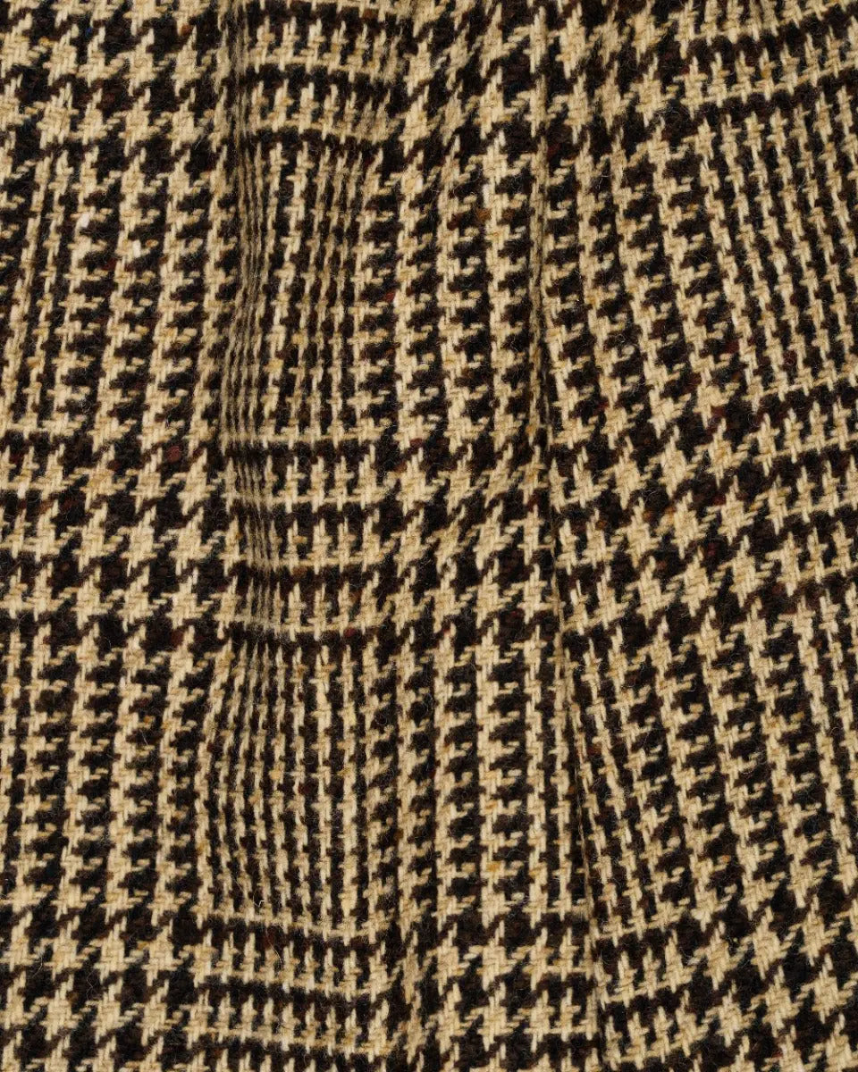 Balenciaga Edition "Hiver 1963" brown tartan mini skirt