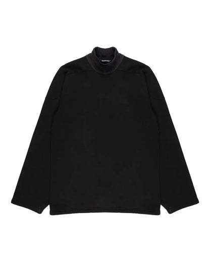 Balenciaga mock neck fleece sweatshirt Balenciaga