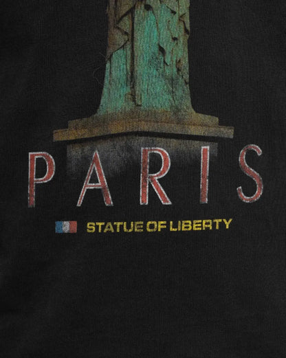 Balenciaga Statue Of Liberty Paris oversized distressed t-shirt Balenciaga