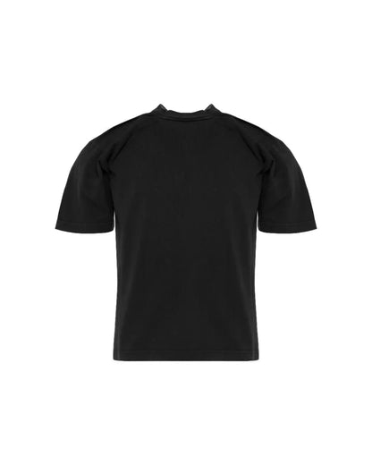 Balenciaga pink glossy back-pulled t-shirt Balenciaga