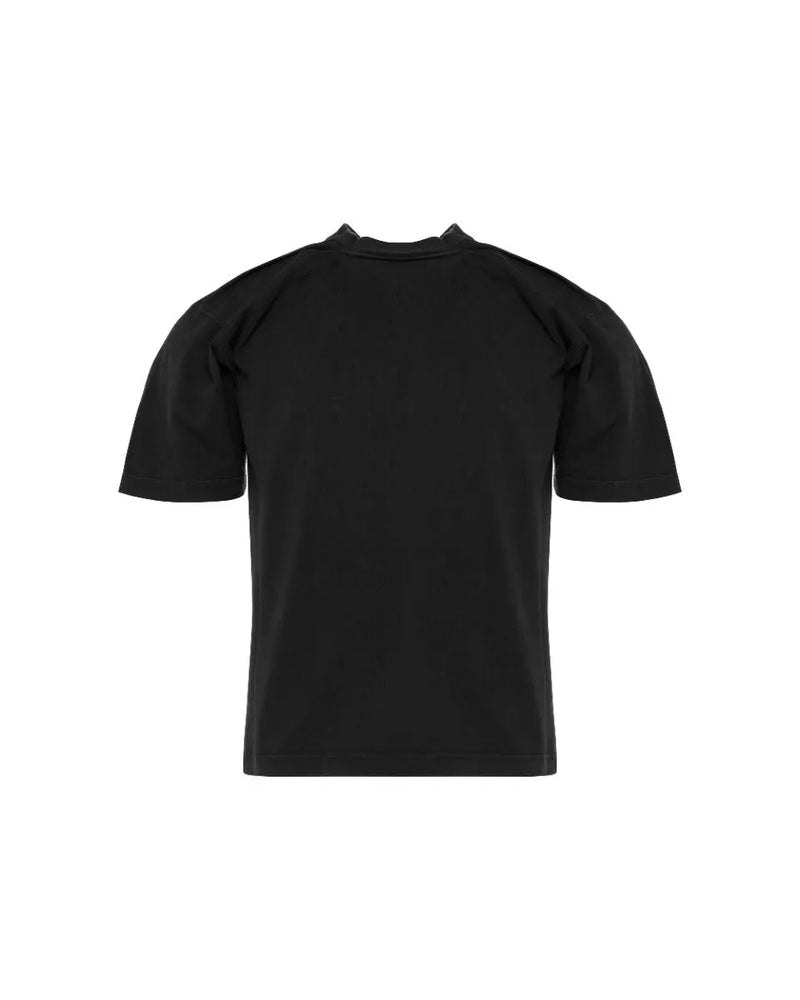 Balenciaga pink glossy back-pulled t-shirt thumbnail