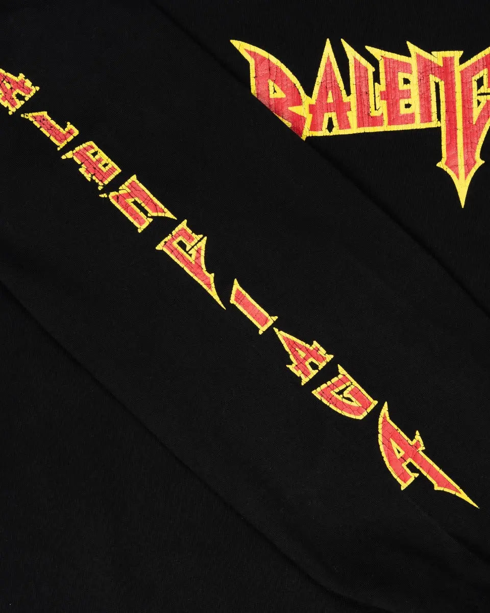 Balenciaga Metal logo splatter long sleeve t-shirt