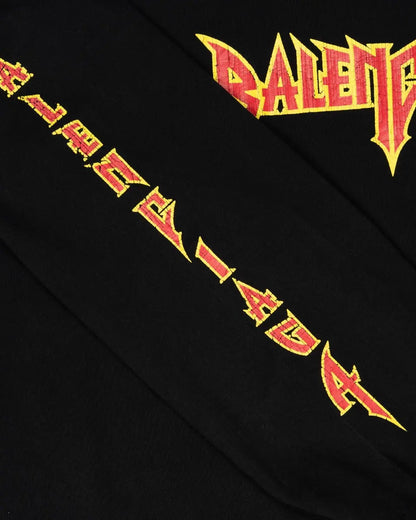 Balenciaga Metal logo splatter long sleeve t-shirt Balenciaga