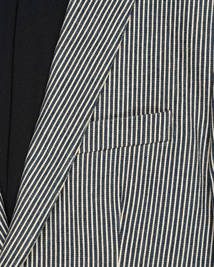 Balenciaga single-breasted striped blazer jacket Balenciaga