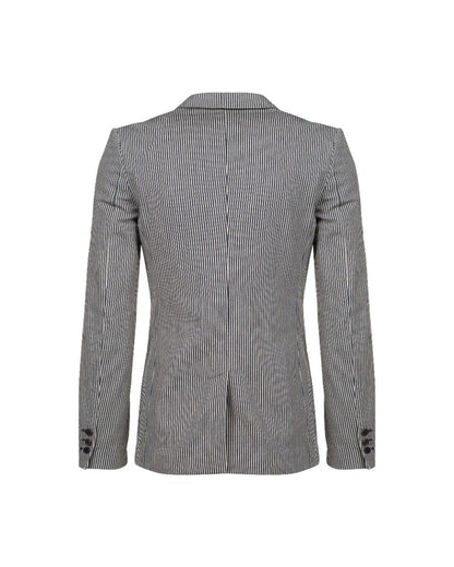 Balenciaga single-breasted striped blazer jacket Balenciaga