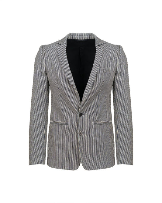 Balenciaga single-breasted striped blazer jacket Balenciaga