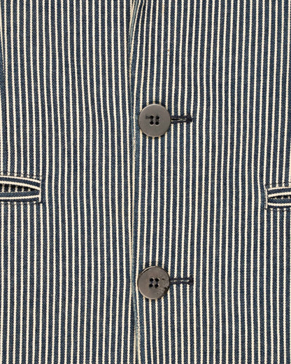 Balenciaga single-breasted striped blazer jacket Balenciaga