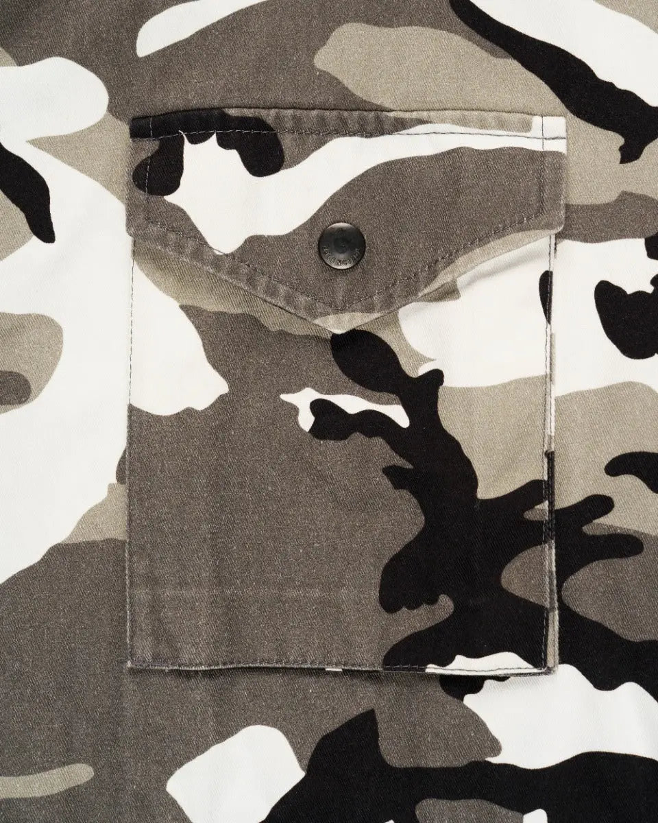 Balenciaga snow camo ski jacket