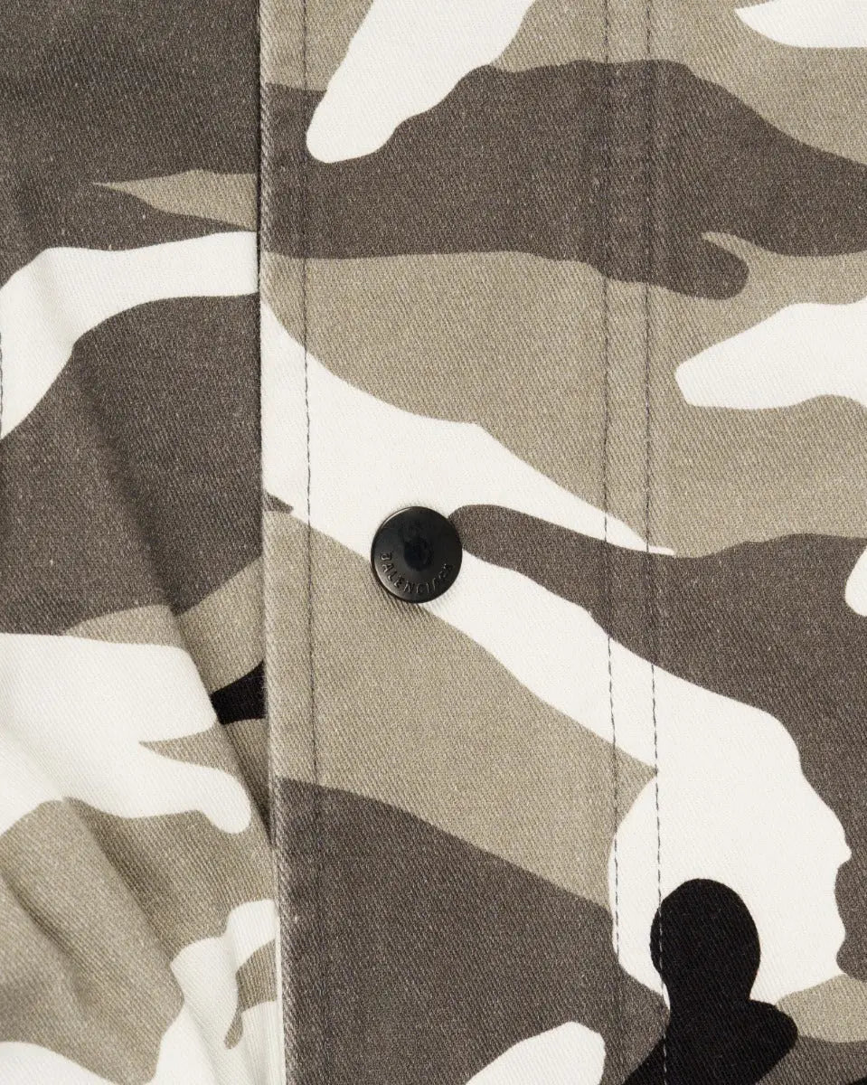 Balenciaga snow camo ski jacket
