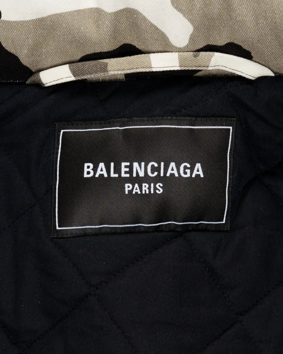 Balenciaga snow camo ski jacket Balenciaga