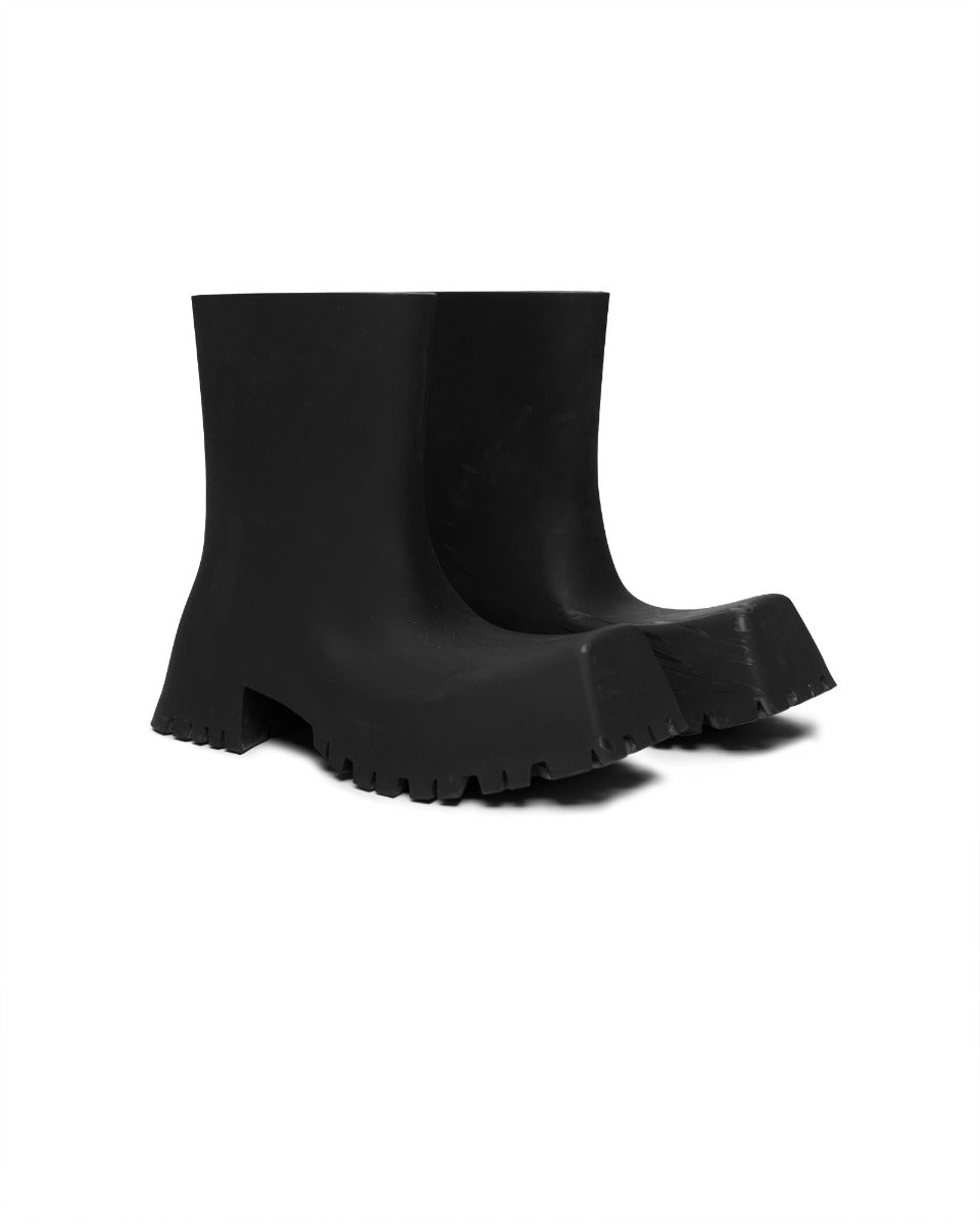 Balenciaga Trooper rubber black boots Balenciaga