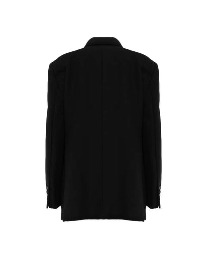 Balenciaga Unifit destroyed double-breasted blazer jacket Balenciaga
