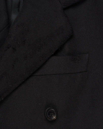 Balenciaga Unifit destroyed double-breasted blazer jacket Balenciaga