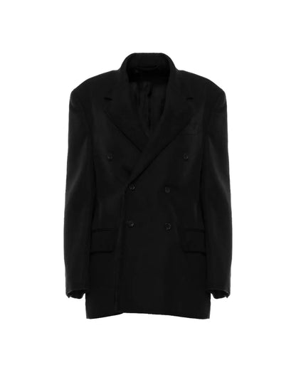 Balenciaga Unifit destroyed double-breasted blazer jacket Balenciaga