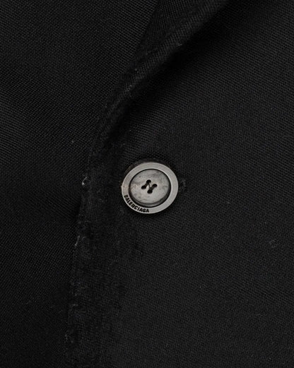 Balenciaga Unifit destroyed double-breasted blazer jacket Balenciaga