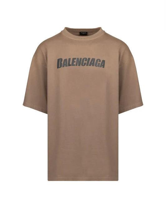 Balenciaga Unisex Caps Flatground logo distressed t-shirt Balenciaga