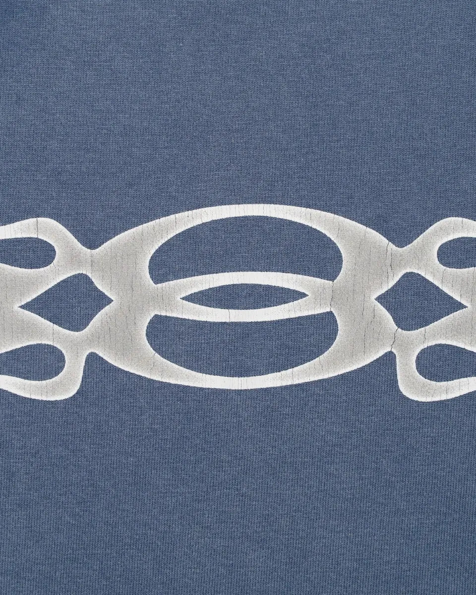 Balenciaga Unity Flame logo distressed t-shirt