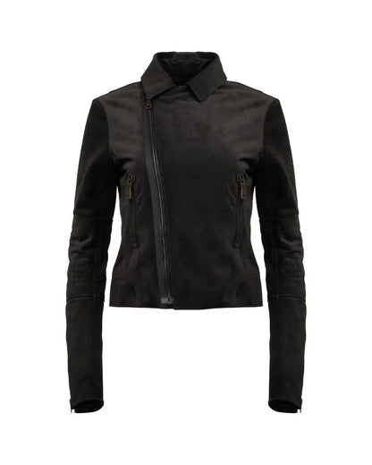Balenciaga Vachetta leather biker jacket Balenciaga