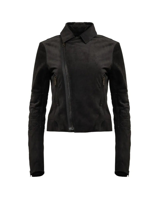 Balenciaga Vachetta leather biker jacket Balenciaga